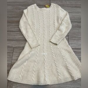 Crazy 8 Cream Cable Knit Dress